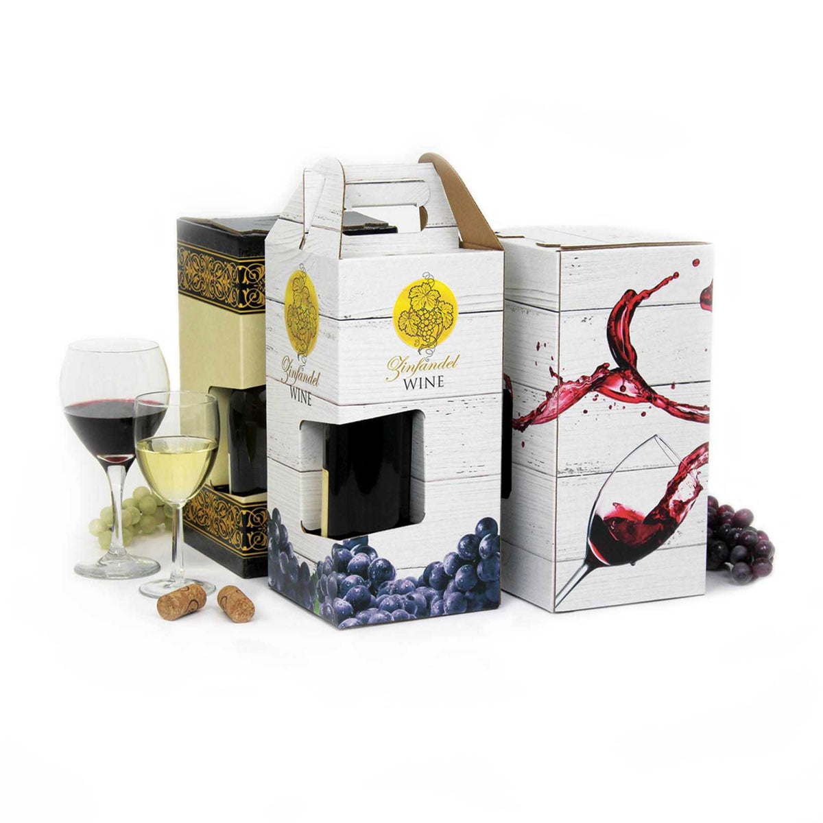 Wine Gift Box Flocking Lining Blister Packaging - Agreen® Packaging