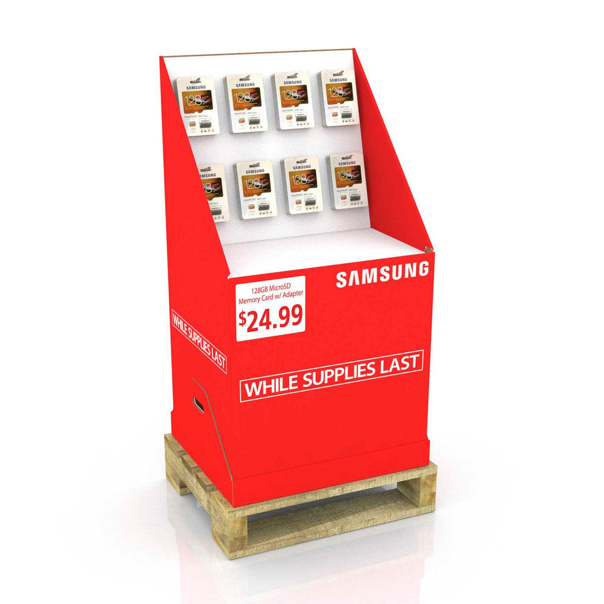 Quarter pallet product hangers bennett